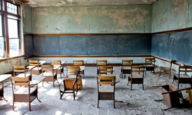 Resultado de imagem para ESCOLA RUINS
