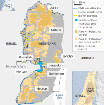 081013 cisjordania dividida oslo