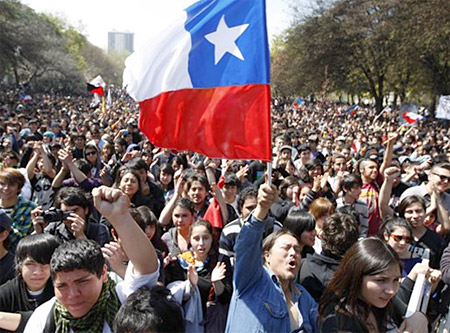 CHILE protesto