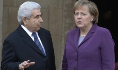 Demetris Christofias merkel 1