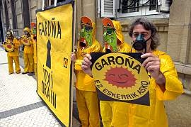 250213 nuclear garonha protesto pais basco