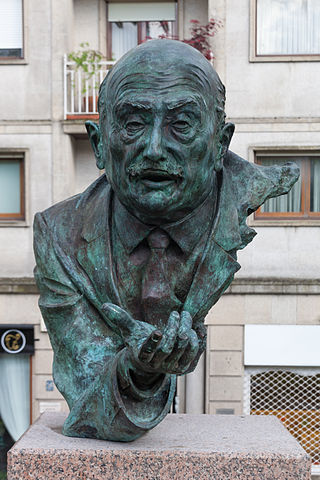 320px 2013. Ricardo Carballo Calero por José Molares. Santiago de Compostela 2