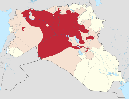 territorial control of the isis