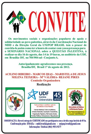 seminario palestina livre